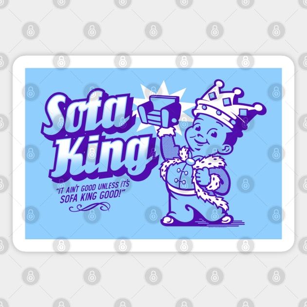 SOFA KING Magnet by ROBZILLA